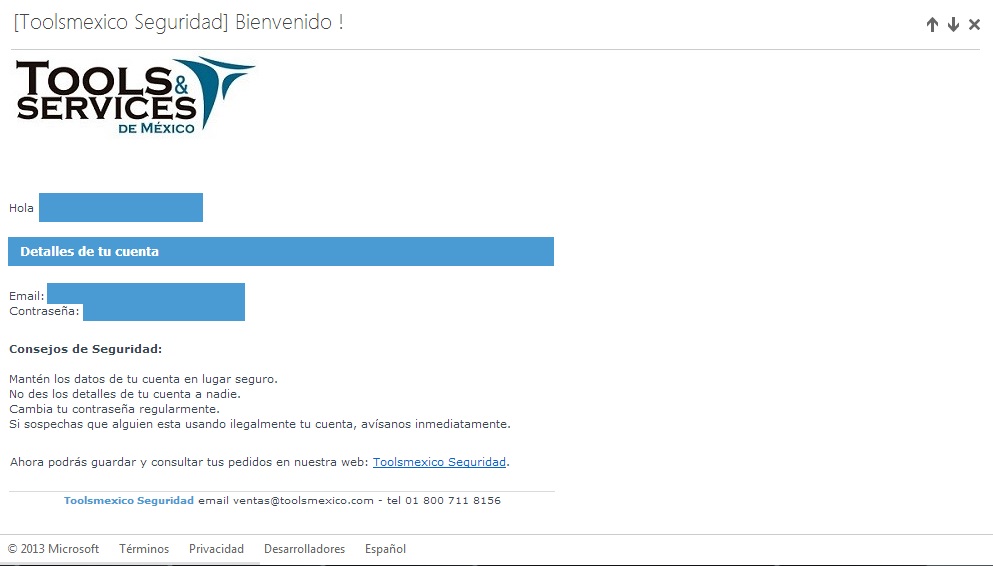 Registro Paso 5 registro paso