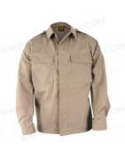 Camisa BDU manga larga.