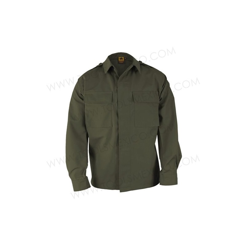 Camisa BDU manga larga.