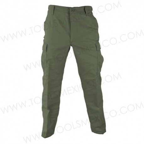 Pantalón BDU con botones.