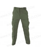 Pantalón BDU Battle Rip con botones.