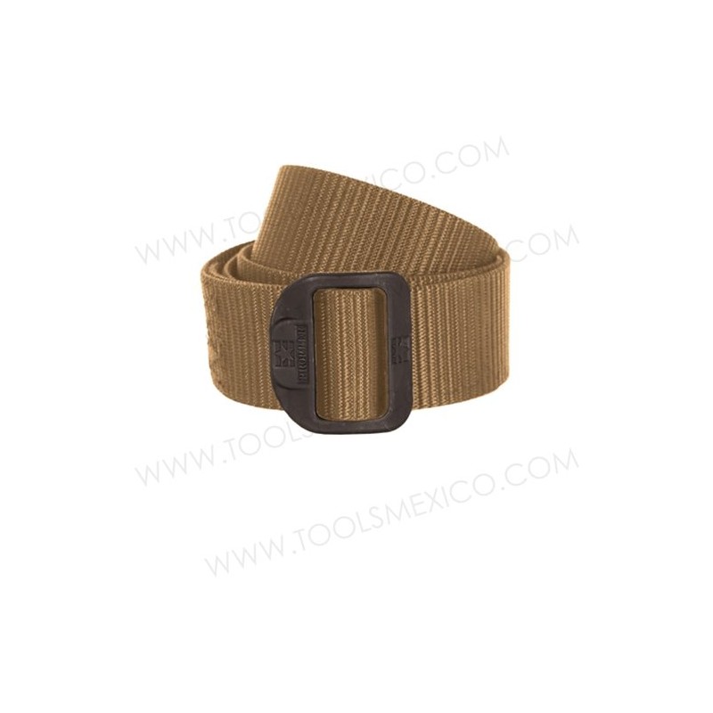 Cinturón táctico de nylon.