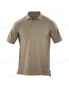 Camiseta Tipo Performance Polo Manga Corta.