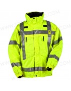 Parka Doble Vista 3 en 1 Hi-Vis.