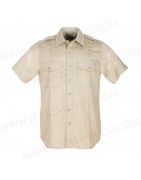 Camisa Manga Corta Asargada para Mujer – PDU Clase A.