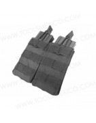 Porta Cargador Doble M4/M16 Abierto.