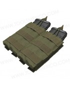 Porta Cargador Doble M4/M16 Abierto.