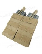 Porta Cargador Doble M4/M16 Abierto.
