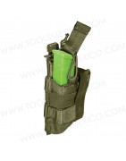 Portacargador Doble Bungee/Cover.