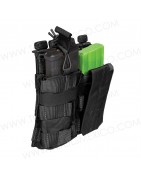 Portacargador Doble AR Bungee/Cover.