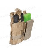 Portacargador Doble AR Bungee/Cover.