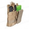Portacargador Doble AR Bungee/Cover.