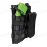 Portacargador Doble AK Bungee/Cover.