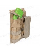 Portacargador Doble AK Bungee/Cover.