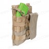Portacargador Doble AK Bungee/Cover.