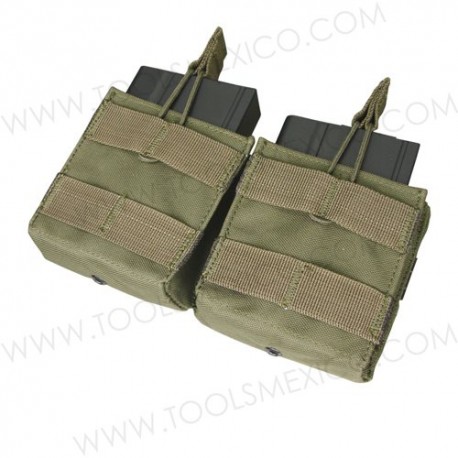 Porta Cargador Doble Abierto M14.