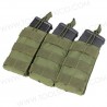 Porta Cargador Triple Abierto M4/M16.