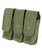 Porta Cargador Triple AR/AK.